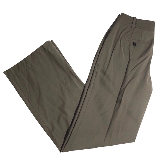 Ann Taylor Pants - Ann Taylor taupe Virgin Wool straightleg trousers2